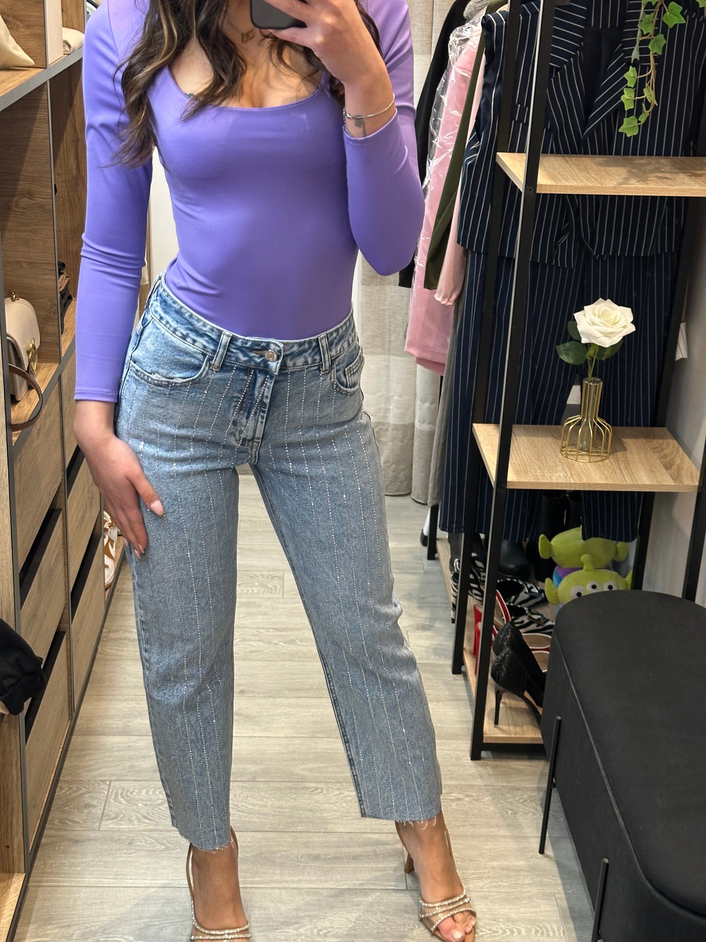 DENIM PREMIUM "CON STRASS"