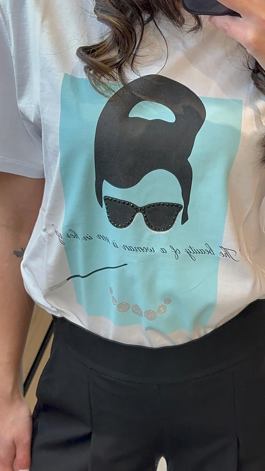 T-SHIRT "AUDRY" LUMINA