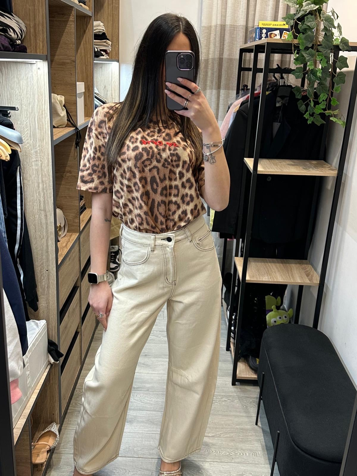 T-SHIRT ANIMALIER LUMINA