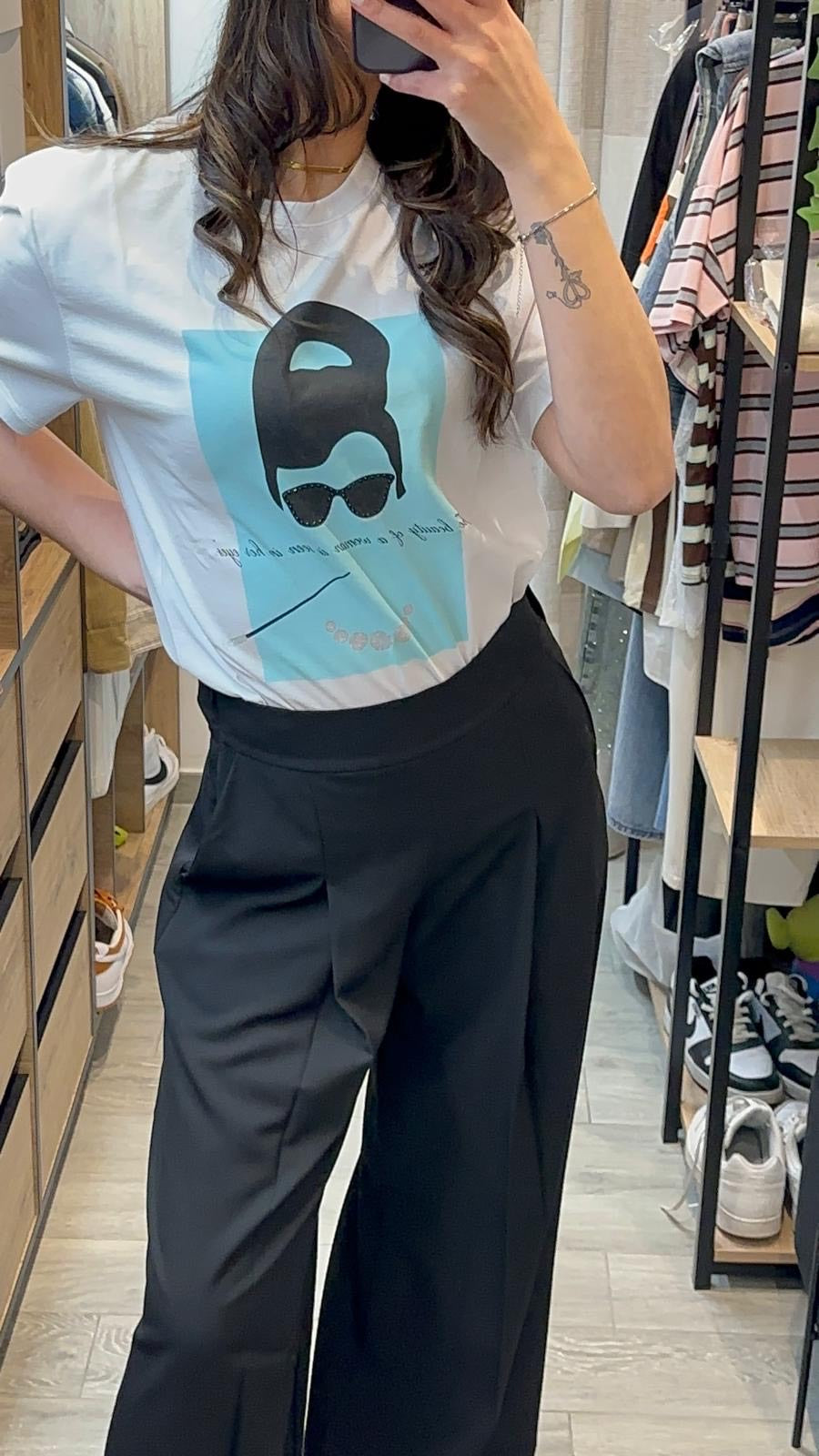 T-SHIRT "AUDRY" LUMINA