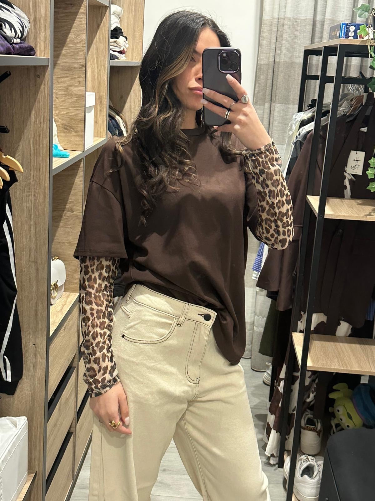 T-SHIRT LEOPARD