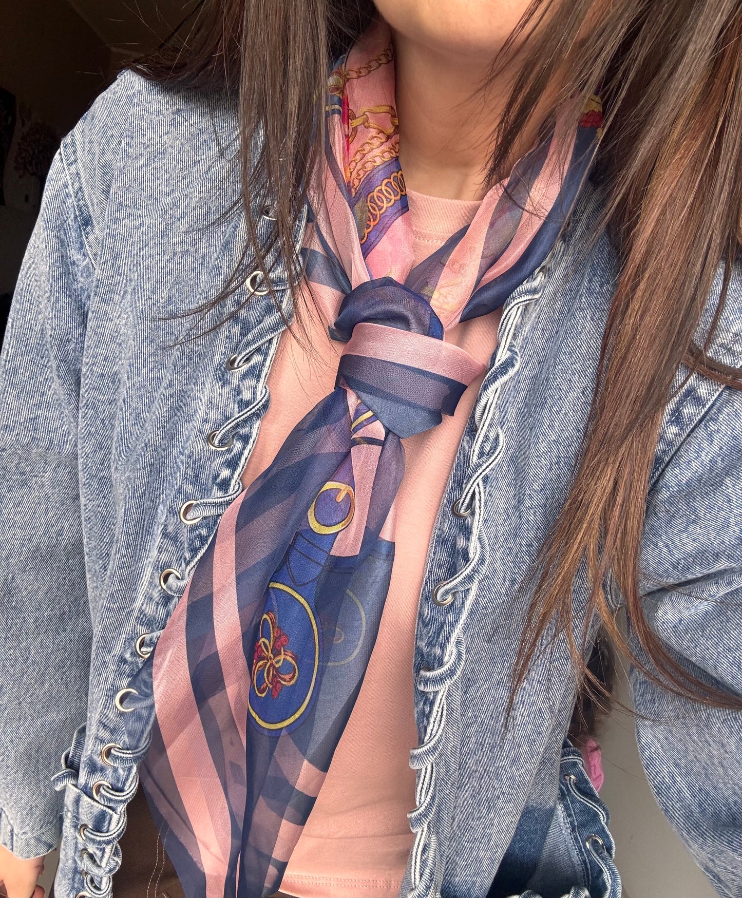 T-SHIRT FOULARD