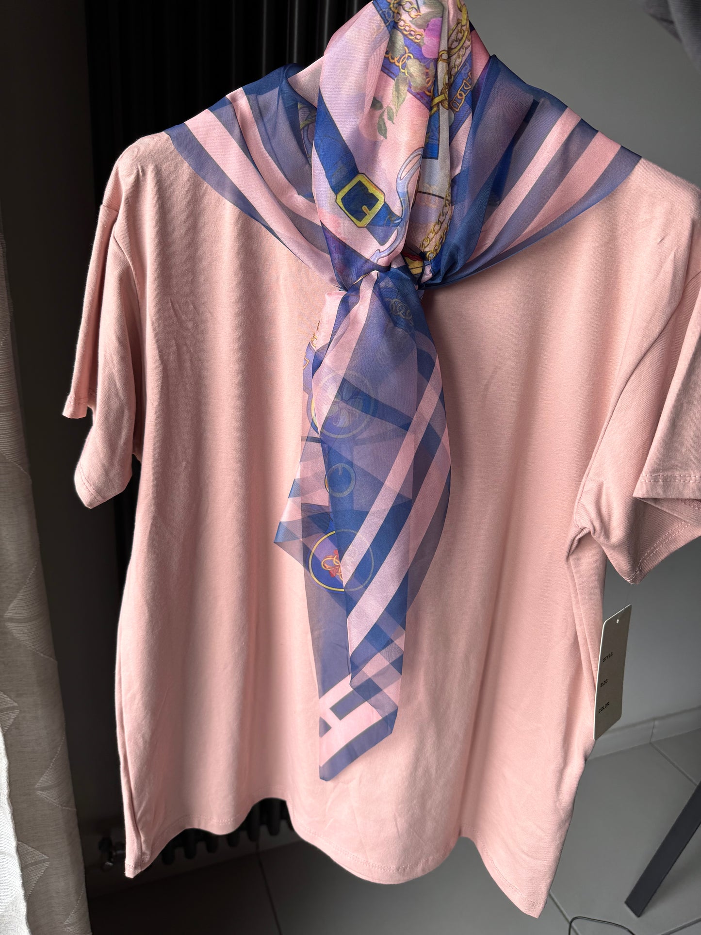 T-SHIRT FOULARD