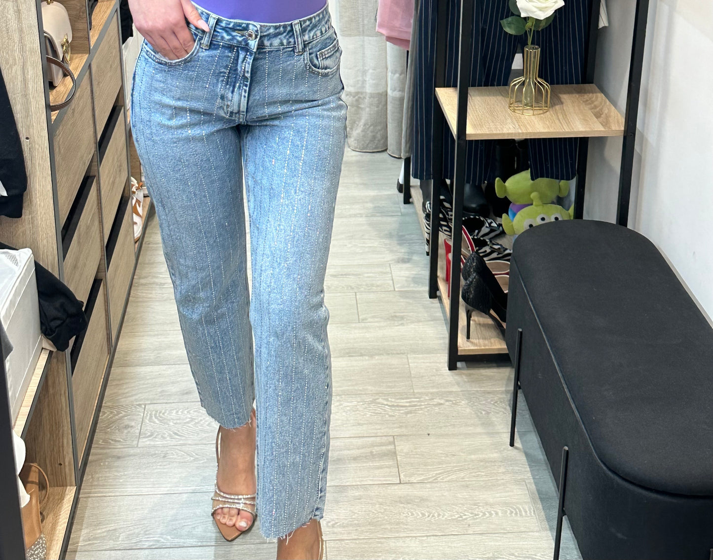 DENIM PREMIUM "CON STRASS"