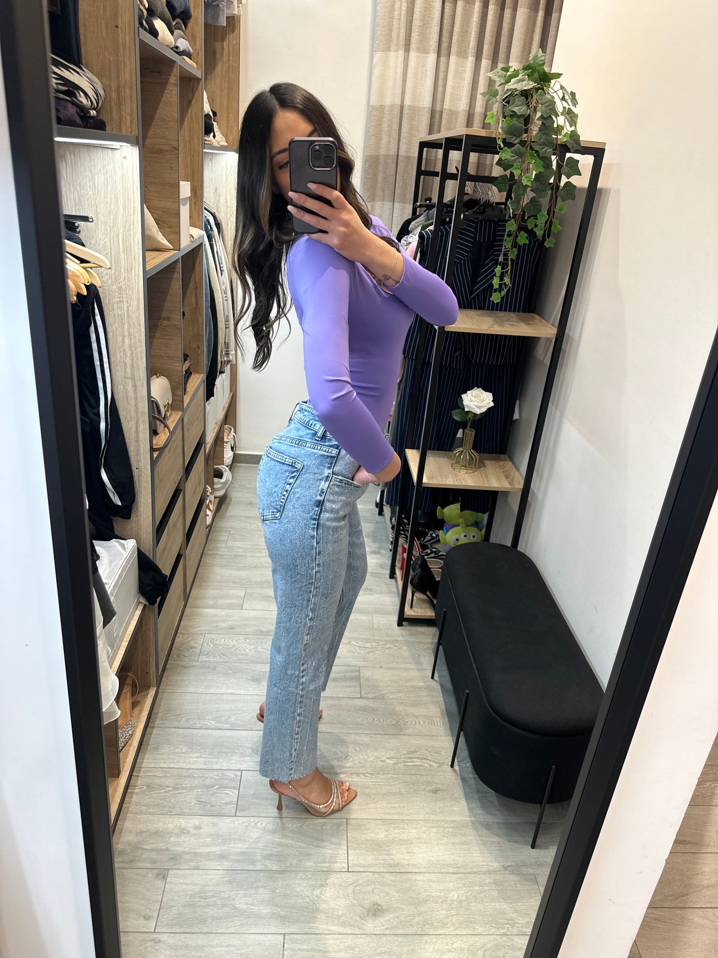 DENIM PREMIUM "CON STRASS"