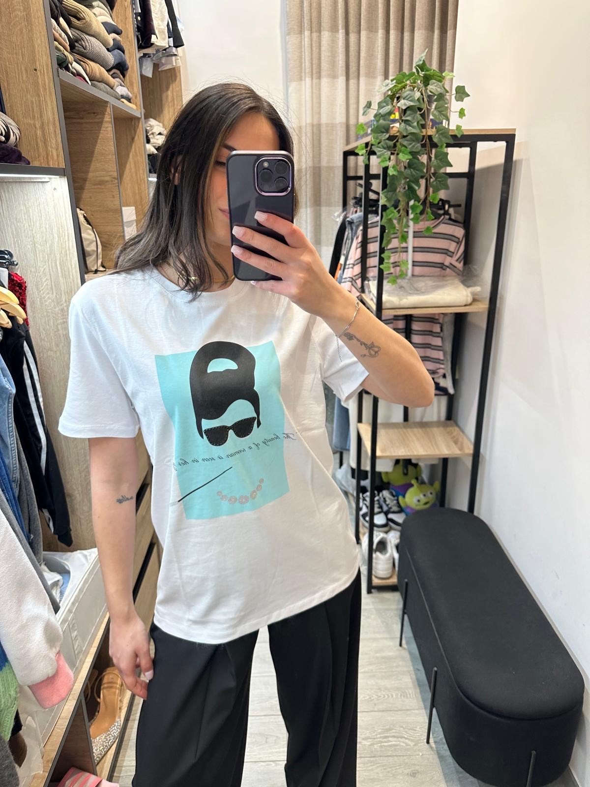 T-SHIRT "AUDRY" LUMINA